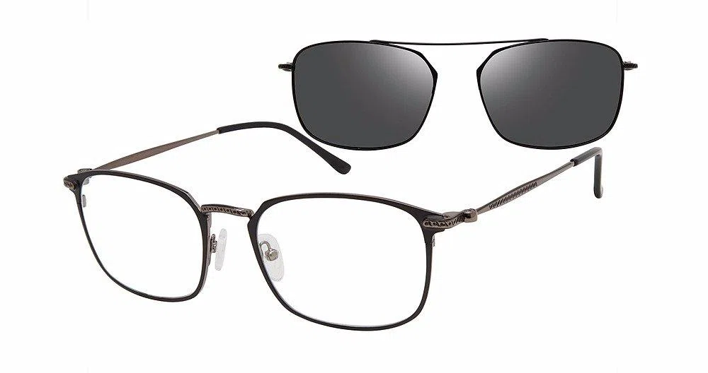 Revolution REV-STOCKTON-w/Clip Eyeglasses